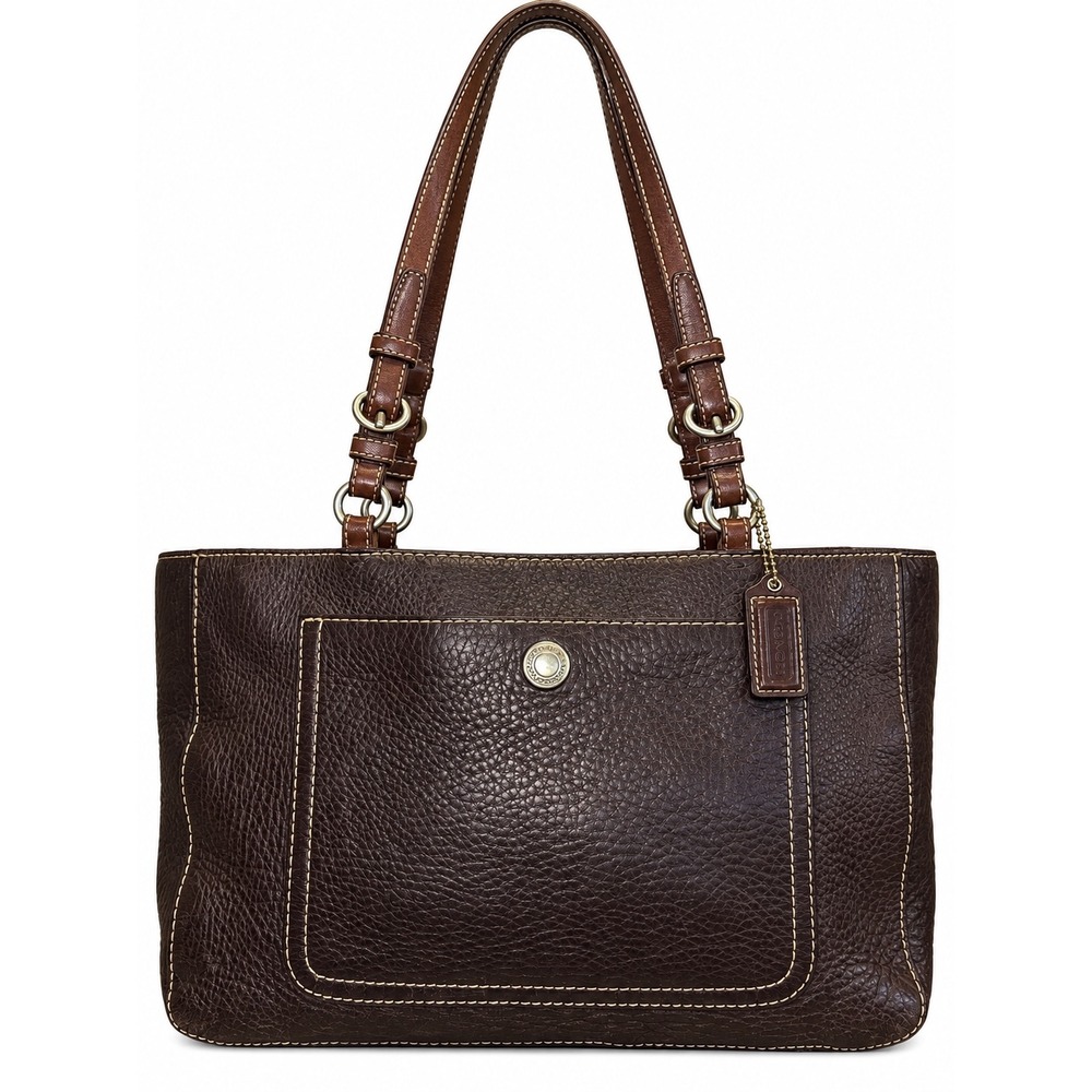 Coach Chelsea Pebbled Leather Bag 2007